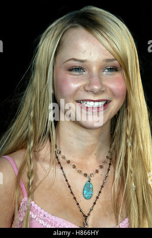 MIKA BOOREM BLUE CRUSH PREMIÈRE MONDIALE UNIVERSAL AMPHITHEATRE BURBANK LOS ANGELES USA 08 Août 2002 Banque D'Images