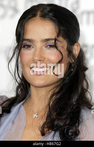 SALMA HAYEK FRIDA PHOTOCALL FEST FESTIVAL DU FILM DE VENISE Venise Venise ITALIE 29 Août 2002 Banque D'Images