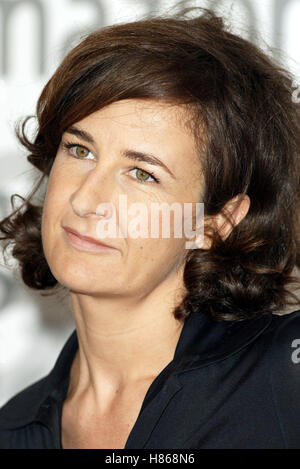 VALERIE LEMERCIER VENDREDI SOIR PHOTOCALL FESTIVAL DU FILM DE VENISE Venise ITALIE 01 Septembre 2002 Banque D'Images