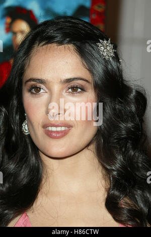 SALMA HAYEK LA LA PREMIERE FILM FRIDA USA 14 Octobre 2002 Banque D'Images