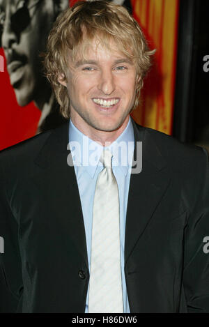 OWEN WILSON I SPY WORLD PREMIERE CINERAMA DOME HOLLYWOOD LOS ANGELES USA 23 Octobre 2002 Banque D'Images