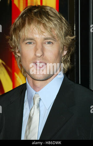 OWEN WILSON I SPY WORLD PREMIERE CINERAMA DOME HOLLYWOOD LOS ANGELES USA 23 Octobre 2002 Banque D'Images