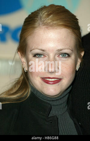 MELISSA JOAN HART HOILDAY MOTOROLA PARTIE 2002 HOLLYWOOD LOS ANGELES USA 05 décembre 2002 Banque D'Images