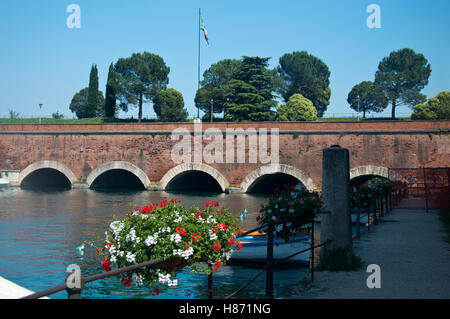 Peschiera del Garda, Italie Banque D'Images