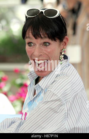 GERALDINE CHAPLIN FESTIVAL DU FILM DE CANNES CANNES FRANCE 23 Mai 2003 Banque D'Images