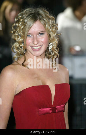 NATIONAL TELEVISION AWARDS BROOKE KINSELLA 200 ROYAL ALBERT HALL LONFON ANGLETERRE 28 Octobre 2003 Banque D'Images