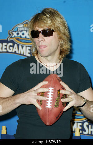 JON Bon Jovi Superbowl 2003 PHOTOCALL STADE QUALCOMM SAN DIEGO USA 24 janvier 2003 Banque D'Images