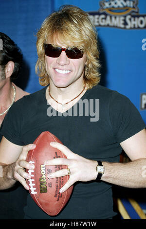 JON Bon Jovi Superbowl 2003 PHOTOCALL STADE QUALCOMM SAN DIEGO USA 24 janvier 2003 Banque D'Images