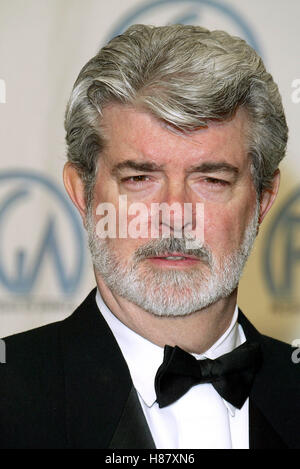 GEORGE LUCAS PRODUCTEURS 14 GUILD OF AMERICA AWARDS CENTURY PLAZA HOTEL CENTURY CITY LOS ANGELES USA 02 Mars 2003 Banque D'Images