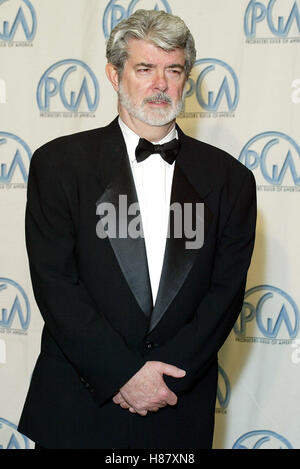 GEORGE LUCAS PRODUCTEURS 14 GUILD OF AMERICA AWARDS CENTURY PLAZA HOTEL CENTURY CITY LOS ANGELES USA 02 Mars 2003 Banque D'Images