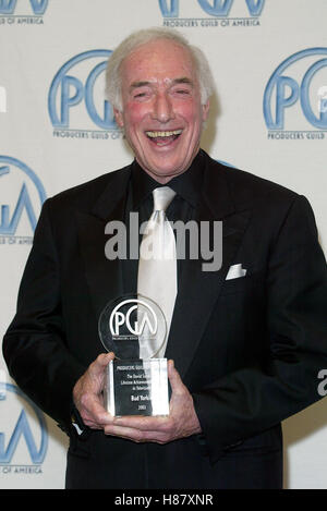 BUD YORKIN PRODUCTEURS 14 GUILD OF AMERICA AWARDS CENTURY PLAZA HOTEL CENTURY CITY LOS ANGELES USA 02 Mars 2003 Banque D'Images