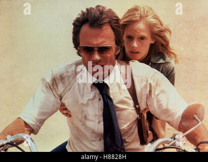 Der Mann, der niemals aufgibt (le gant), USA 1977, Regie : Clint Eastwood, CLINT EASTWOOD SONDRA LOCKE  + Banque D'Images