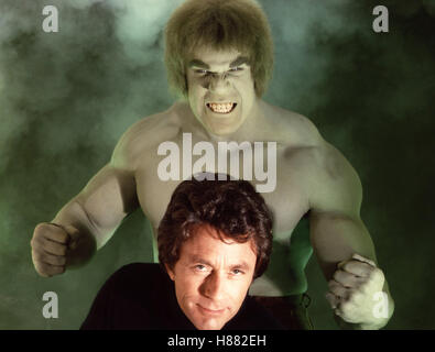 Der unheimliche, Hulk (L'Incroyable Hulk) USA 1978, Lou Ferrigno, Bill Bixby, Ausdruck : Muskeln, Monster Banque D'Images