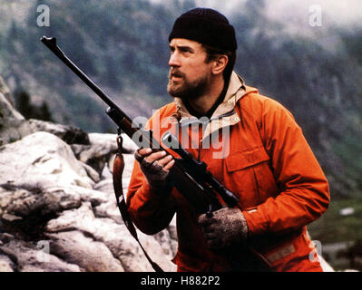 Die durch die Hölle gehen, (LA) USA 1978 Deer Hunter, Regie : Michael Cimino, Robert De Niro, Ausdruck : Gewehr, Zielfernrohr, Bart Banque D'Images