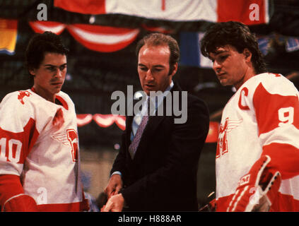 Bodycheck, (YOUNGBLOOD) USA 1985, Regie : Peter Markle, ROB LOWE, ED LAUTER, Patrick Swayze, Ausdruck : Hockey, Sport Banque D'Images