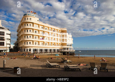 El Medano Tenerife island, village, archipel des Canaries, l'Espagne, l'Europe Banque D'Images