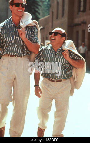 TWINS - Zwillinge (jumeaux), USA 1988, Regie : Ivan Reitman, Arnold Schwarzenegger, DANNY de VITO Banque D'Images