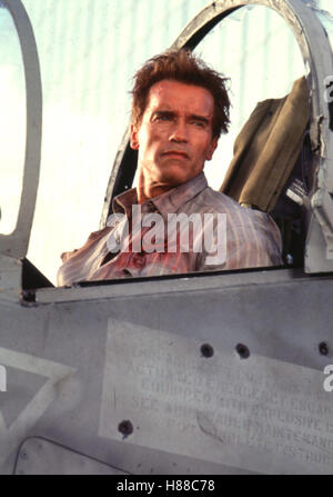 True Lies - Wahre Lügen, (TRUE LIES), USA 1989, Regie : James Cameron, Arnold Schwarzenegger, Ausdruck : Cockpit Banque D'Images