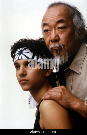 Karate Kid III - Die letzte Entscheidung, karaté kid (III) USA 1989, Regie : John G. Avildsen, RALPH MACCHIO  + NORIYUKI PAT MORITA Banque D'Images