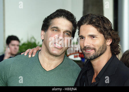 LOU FERRIGNO & Eric Bana HULK WORLD FILM PREMIRE UNIVERSAL CITYWALK BURBANK LOS ANGELES USA 17 Juillet 2003 Banque D'Images