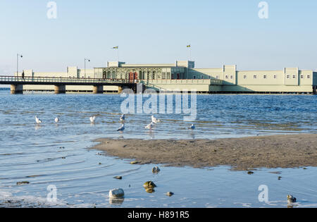 En plein air de Ribersborg bain public à Malmo, Suède Banque D'Images