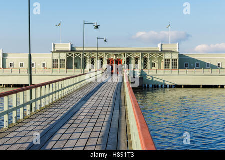 En plein air de Ribersborg bain public à Malmo, Suède Banque D'Images