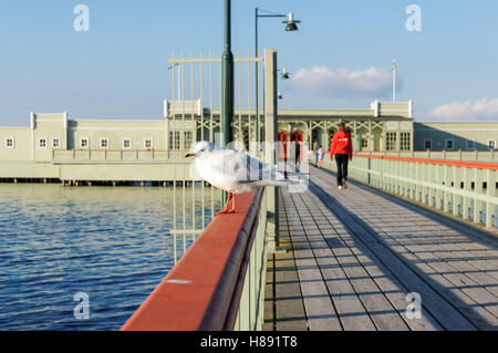 En plein air de Ribersborg bain public à Malmo, Suède Banque D'Images