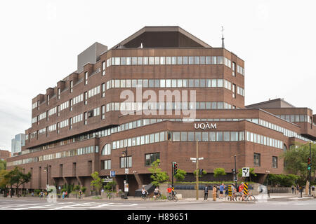 UQAM - Université du Québec à Montréal - Montréal, Canada Banque D'Images