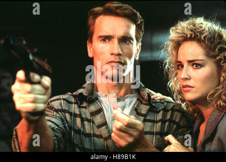 Die Erinnerung, totale (TOTAL RECALL), USA 1990, Regie : Paul Verhoeven, Arnold Schwarzenegger, Sharon Stone, Ausdruck : professionnel modèle Banque D'Images