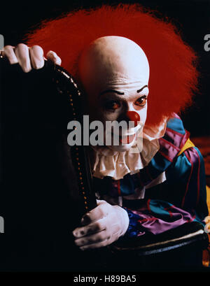 Stephen King 'ES', (STEPHEN KING'S 'C') USA 1990, Regie : Tommy Lee Wallace, Tim Curry, Ausdruck : Clown Banque D'Images