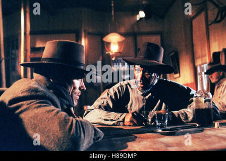 Erbarmungslos, (THE UNFORGIVEN) USA 1992, Regie : Clint Eastwood, CLINT EASTWOOD, Morgan Freeman, Ausdruck : Hut, Tricorps Banque D'Images