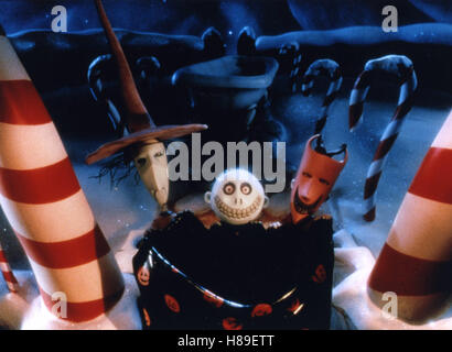 Tim Burton's Nightmare Before Christmas / Weihnachten auf der Geisterbahn, (EYE) USA 1993, Regie : Henry Selick, Ausdruck : Zuckerstange Banque D'Images