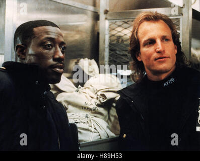 Train de l'argent, l'argent (TRAIN) USA 1995, Regie : Joseph Ruben, Wesley Snipes, Woody Harrelson Banque D'Images