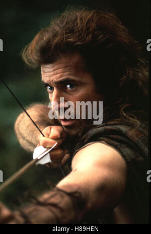 Braveheart, Braveheart (1995) USA, Regie : Mel Gibson, Mel Gibson Banque D'Images