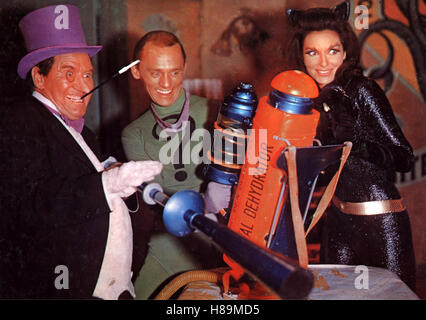 Batman hält die Welt à Atem, (BATMAN), USA 1966 Regie : Leslie H. Martinson Burgess Meredith, FRANK GORSHIN, LEE MERIWETHER Ausdruck : Katzenfrau Banque D'Images