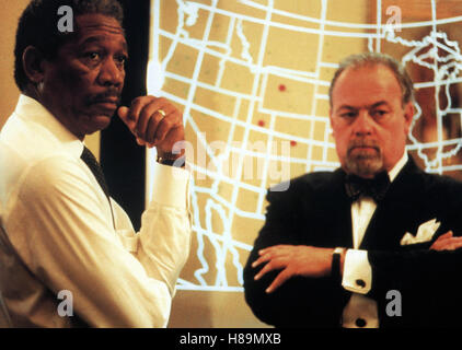 , Deep Impact DEEP IMPACT (USA 1998), Regie : Mimi Leder, Morgan Freeman (li) Banque D'Images