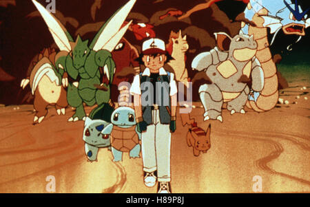 - Der Film Pokemon, POKEMON (LE PREMIER FILM) USA 1999 : Kunihiko Yuyama, Regie Banque D'Images