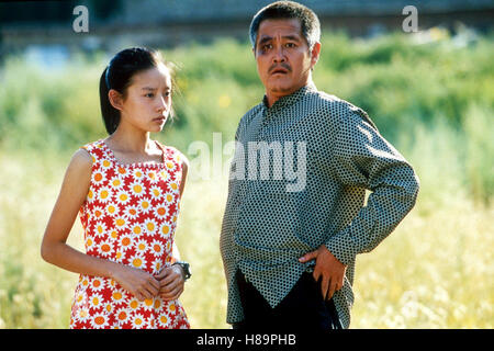 Temps heureux, (notre) CHINE 2000 236 South, Regie : Zhang Yimou, DONG JIE, ZHAO BENSHAN, Ausdruck : Blaues Auge, Veilchen Banque D'Images