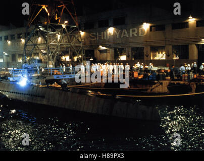 U-571, U-571) (USA-F 2000, Regie : Jonathan Mostow, Ausdruck : Hafen, Wasser, U-Boot Banque D'Images