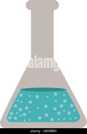 Bouteille flacon chimie icône sur fond blanc. design coloré. vector illustration Illustration de Vecteur