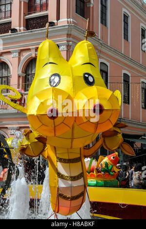 Les célébrations du Nouvel An chinois à Macao Banque D'Images