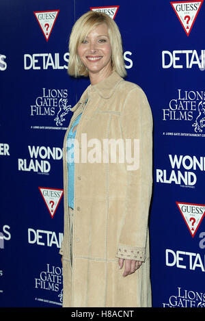 LISA KUDROW WONDERLAND PREMIERE LOS ANGELES le Grauman's Chinese Theatre HOLLYWOOD USA 24 Septembre 2003 Banque D'Images