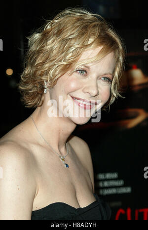 MEG RYAN DANS LE FILM LA COUPE PREMIERE ACADEMY OF MOTION PICTURES BEVERLY HILLS LA USA 16 Octobre 2003 Banque D'Images