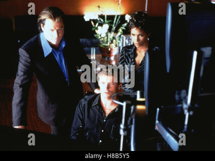 Passwort : l'espadon, (espadon) USA 2001, Regie : Dominic Sena, John Travolta, Hugh Jackman, Halle Berry Banque D'Images