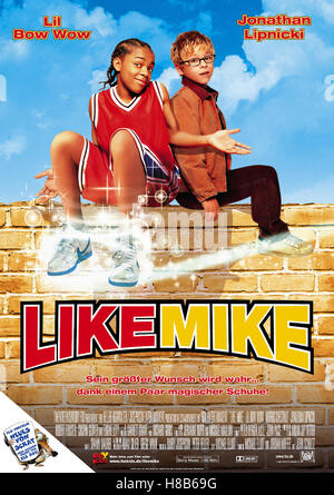 Comme Mike, (COMME MIKE) USA 2002, Regie : John Schultz (I), LIL BOW WOW, JONATHAN LIPNICKI, clé : Plakat Banque D'Images