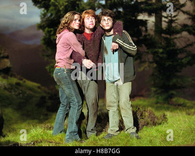 Harry Potter und der Gefangene von Askaban, (HARRY POTTER ET LE PRISONNIER D'AZKABAN) USA 2004, Regie : David Yates, Emma Watson, Rupert Grint, Daniel Radcliffe Banque D'Images