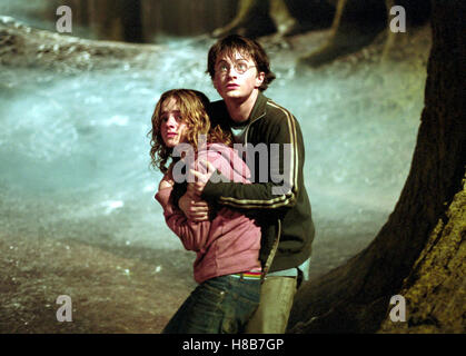 Harry Potter und der Gefangene von Askaban, (HARRY POTTER ET LE PRISONNIER D'AZKABAN) USA 2004, Regie : David Yates, Emma Watson, Daniel Radcliffe Banque D'Images