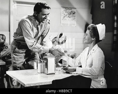 Le capitaine Newman (Capitaine Newman, M.D.) USA 1963, Regie : David Miller, Gregory Peck, ANGIE DICKINSON, clé : Krankenscwester, Banque D'Images