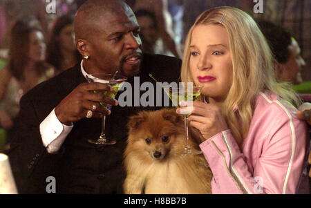 Les poussins, Blanc (WHITE CHICKS) USA 2004, Regie : Keenen Ivory Wayans,TERRY CREWS, Marlon Wayans, clé : le niveau, Hund, Banque D'Images