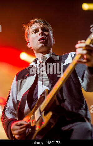 Franz Ferdinand en concert (2014) Banque D'Images